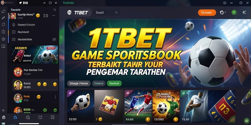 Tampilan utama gameplay 11TBET dengan berbagai jenis taruhan olahraga.