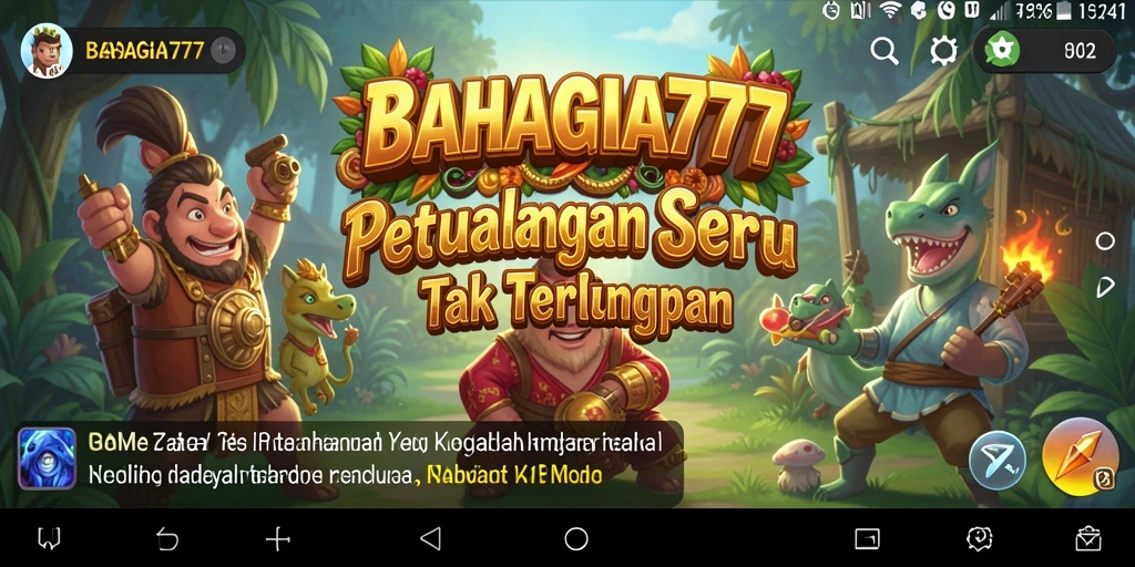 Tampilan menakjubkan dari gameplay BAHAGIA777 yang penuh petualangan.
