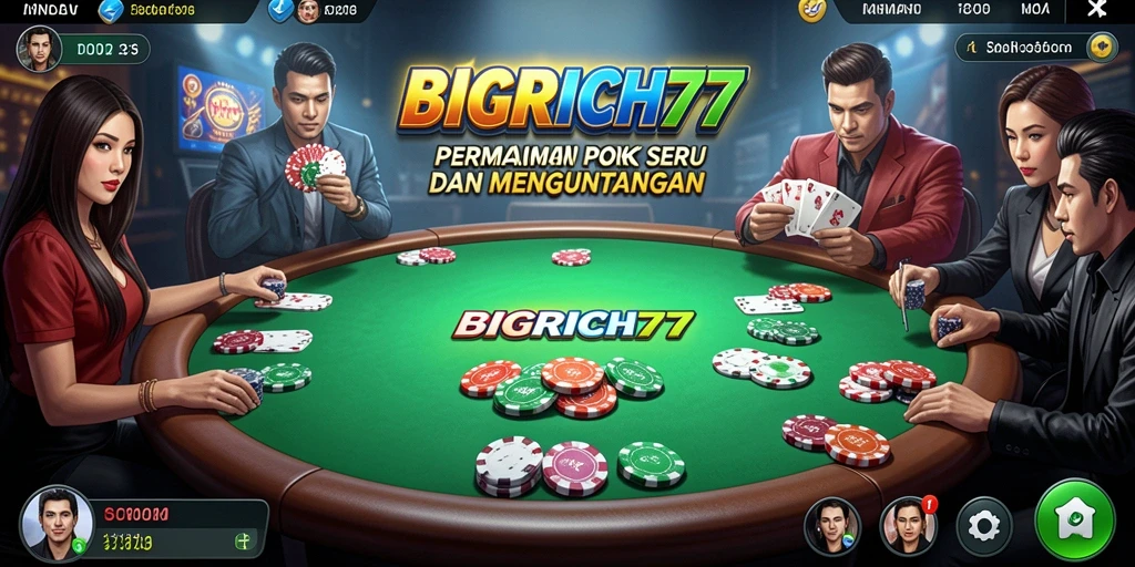 Tampilan gameplay menarik di BIGRICH77 dengan desain intuitif.