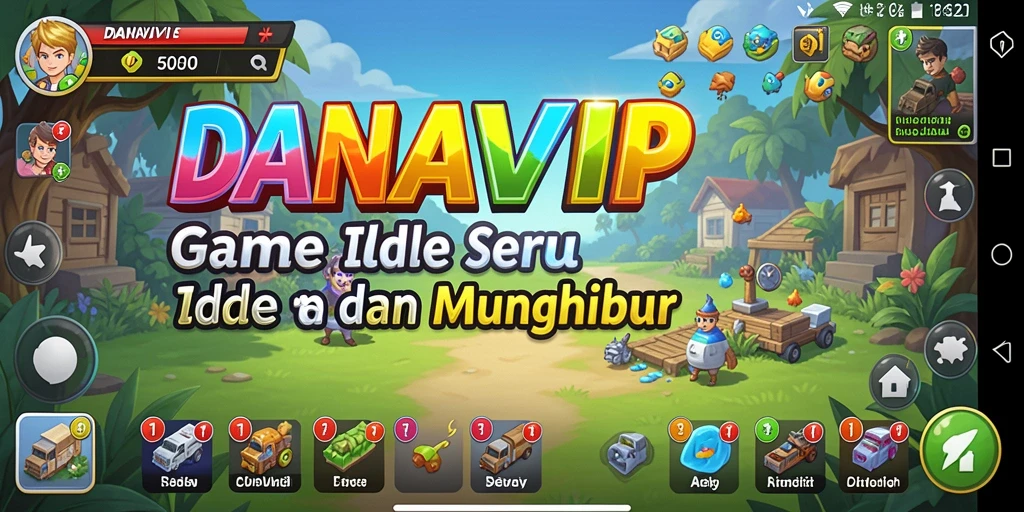 Tampilan gameplay <strong>DANAVIP</strong> yang menarik dan menghibur.