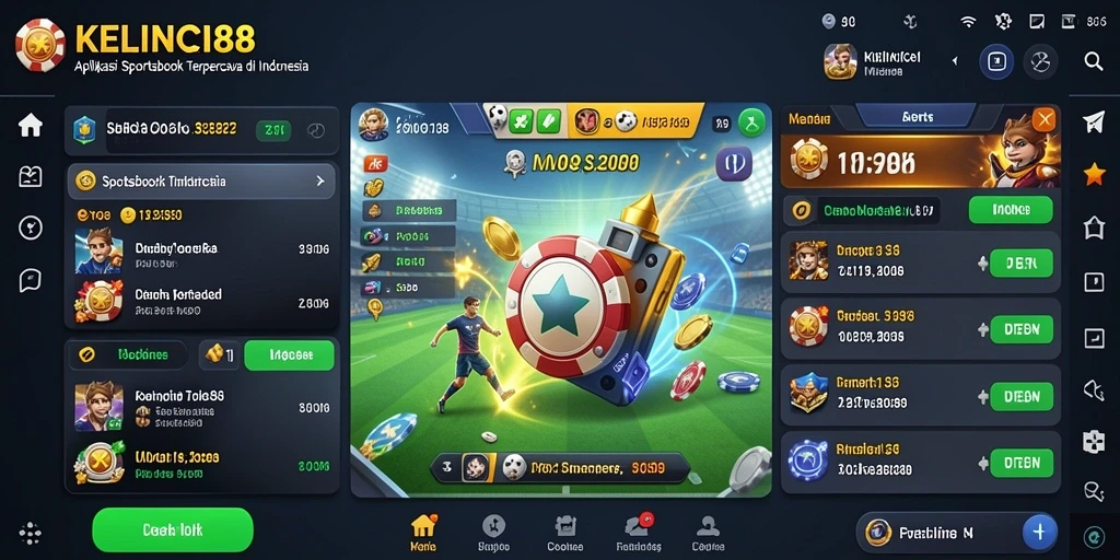 Tampilan gameplay menarik dari KELINCI88 dengan berbagai opsi taruhan.