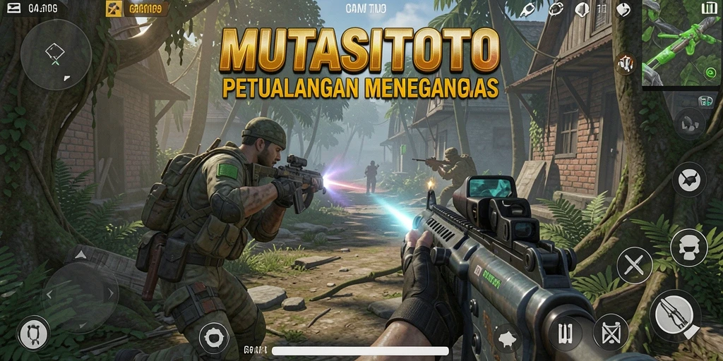 Tangkapan layar utama game TPS dengan aksi seru dan grafis menarik.