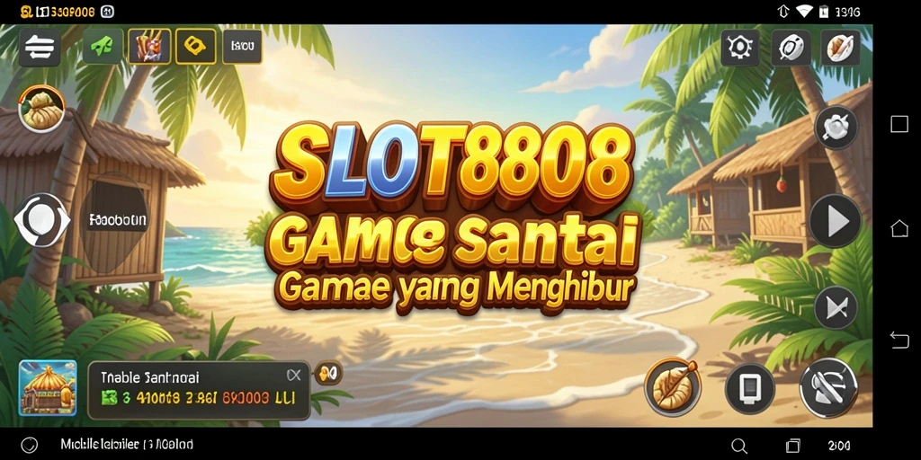 Screenshot gameplay SLOT8808 dengan tema menarik.