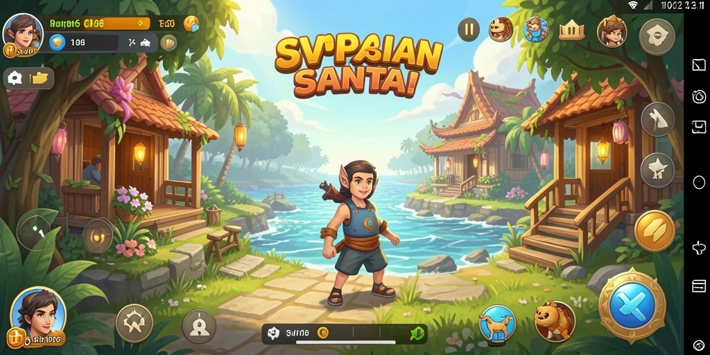 Tampilan aksi gameplay SVIP6 yang memikat dan seru.